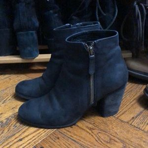 BP trolley black ankle booties 5